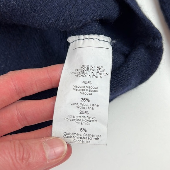 Brandy Melville Cropped Wool Blend Cardigan - Made in Italy - Picture 4 of 8